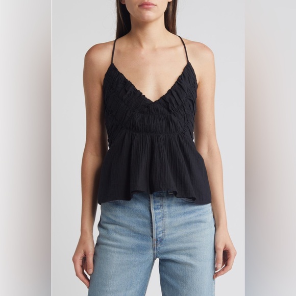 Treasure & Bond Tops - NEW…Treasure & Bond Gauze Peplum Top